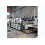 Plc Touch Screen Corrugated Box Printing Machine Computer Controlled With Dust Cleaning for sale