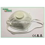 Soft NOISH N95 FFP3 Cone Dust Face Mask with Valve , Soft polypropylene