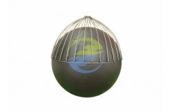 China IEC60335-2-23 Wooden Sphere 200mm Diameter Wire Frame For Hairdryers supplier
