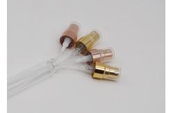 China 0.05ml Output Fine Mist Screw Neck Salon Perfume Spray Pump supplier