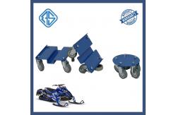 China Silicone Wheels  Strap-On Snowmobile Mover Dolly 3PCS Sled Dolly Set supplier
