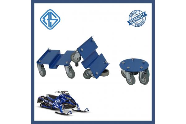 Silicone Wheels  Strap-On Snowmobile Mover Dolly 3PCS Sled Dolly Set