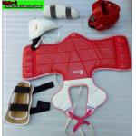 pu leather Fashion boxing training Taekwondo Chestguard Protect Gear for sale