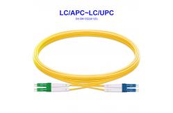 China LC APC LC UPC OS2 Single Mode Fiber Optic Cable supplier