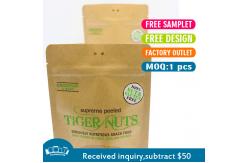 China Biodegradable Eco Friendly Stand Up Pouches Zipper / Heat Sealed Recyclable supplier