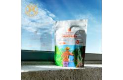 China 500g UV coating Matte finished Stand up coffee pouch With Valve Zipper supplier