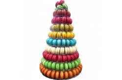 China 10-layer macarons display tower macaron tower supplier