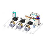 Shuttle Rotomolding Machine Oven Moveable 3000mm for sale