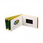 Letterpress printing Video Brochure Card , 128MB-16GB Video Greeting Card for sale