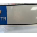 Car Metal Accessories Board Custom Aluminum Reflective Film License Plate with High Quality for sale