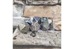 China Card Lightweight Manual Grinding Precision RPG Dice Colourful supplier