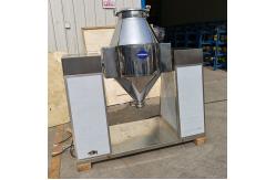 China Stainless Steel 304 Double Cone Tumbler Blender For Continuous Or Batching supplier