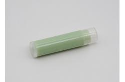 China Milky Green 5g Empty Diy Lip Balm Containers Bulk supplier