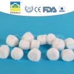 Disposable Pink / White Sterile Cotton Wool Balls Lightweight Non Irritating for sale