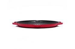 China Enamel Round Cast Iron Grill Pan supplier