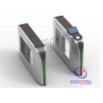 SS304 Motorized Turnstile Barrier Gate With Barcode for sale