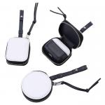 Leather Sublimation Airpods Bag Custom Headphone Bag For Sublimation Photos Printing for sale