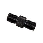 Black Aluminum Knurled Tube Polished  Anodizing CNC Turned Components for sale