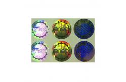 China Matte Lamination Tamper Evident Security Labels , Transparent Holographic Stickers supplier