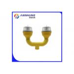 LED Aviation Obstruction Light 5 Watt red Obstruction Light , FAA L810 Aircraft Warning Lights On Towers for sale