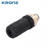 M12 Male Connector 5 Pin with Straight Cable Outlet 60V Industrial Circular Connector for sale