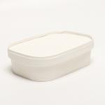 Lightweight Square Paper Bowl Takeout Disposable Food Container With Lids for sale