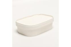 China Lightweight Square Paper Bowl Takeout Disposable Food Container With Lids supplier