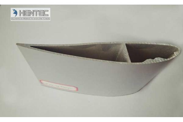 6063-T5 Industrial Extruded Aluminum Louvers / Black / Silvery Anodizing