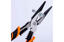 China 220mm Multi Function Extra Long Pliers Pliers Long Nose Insulated 60CrV supplier