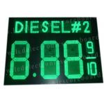 Highway Service Station Digital Gas Price Signs 900mm X 1200mm X 100mm for sale