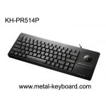 Self - service 81 keys Keyboard with integrated trackball , waterproof computer keyboard for sale