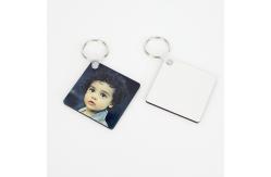 China Square Retractable 10g Personalized Key Chain supplier