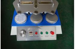 China Automatic GB8809 Leather Testing Machine , Textile Abrasion Testing Machine Manufacturer supplier