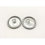 206# Aluminum Energy Drink Beverage Can Lid , Plastic Jar Easy Open Cap for sale