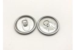 China 206# Aluminum Energy Drink Beverage Can Lid , Plastic Jar Easy Open Cap supplier