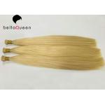613# Golden Blonde Full Ending Flat Tip Hair Extensions For Women for sale