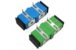 China Zirconia Sleeve SC APC Fiber Optic Adapter For PCB Circuit Board supplier