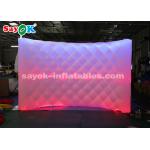 Inflatable Photo Studio Attractive Inflatable LED Photo Booth Backdrop Wall With Remote Control