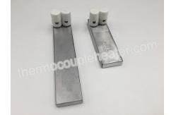China Ceramic strip Channel Cast Heater With Ceramic Terminal Protecion Cover supplier