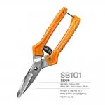 SINSEUNG SB101 Hardware Scissors Wire Stripping Anti-Slip Sawtooth Blade for sale