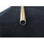 Modern Plating Treatment 6.7m 28mm Aluminum Curtain Rod for sale