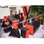 Full Sets Military Inflatable Paintball Bunkers Obstacle Games For Paintball Sports for sale