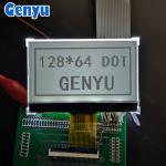 2.9 Inch 128x64 Graphic LCD Display FSTN Black White Transflective 18PIN SPI Interface for sale