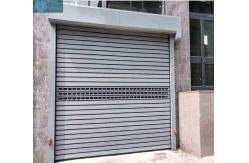 China 380V 1.2m/S Exterior Aluminium Roller Shutter Garage Doors supplier