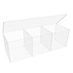 Galfan Coated Hexagonal Gabion Box 2*1*1 M 60mm X 80mm for sale
