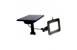China Dimmable Solar LED Security Flood Light IP65 Slim Lamp Wireless Solar Flood Lights supplier