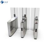 High Security Glass Swing Turnstile Access Control Multifunctional 510H for sale