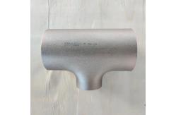 China Copper Nickel Sanitary Reducing Tee C70600 CUNI9010 Seamless 1/2 SCH10 Target Tee supplier