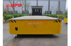 China Wireless Remote Control Automatic Transfer Cart 30T Capacity For Slabs supplier