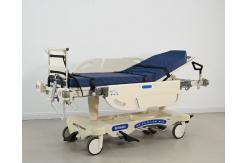 China Bariatric Patient Transfer Trolley High Precision Scale 0.1kg Accuracy Hydraulic Lift supplier